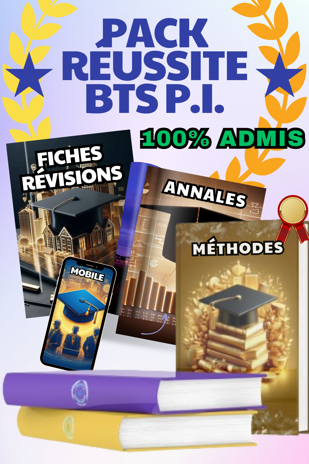 Pack Fiches révision BTS Professions Immobilières SPHERE SUCCESS